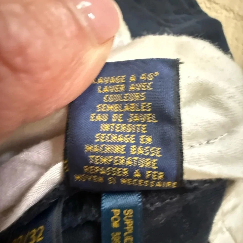 Ralph Lauren Men's Navy Blue Chinos